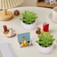 Cây mọng nước mô phỏng - Đồ trang trí cây cảnh giả bằng nhựa - Trang trí sân vườn cảnh quan nhân tạo - Trang trí chậu cây xanh - Trang trí bàn văn phòng DIY