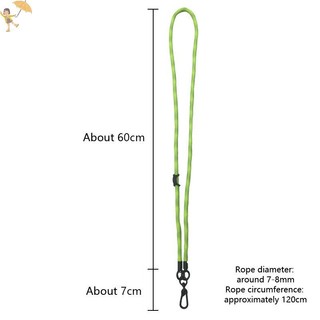 [Gou] Dây đeo chéo 120CM đa năng cho vỏ điện thoại Vỏ thể thao Leo núi Dây đơn Nylon đầy màu sắc VN