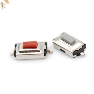 [GOU] 20 cái / bộ 3 * 6 * 2.5mm Nút nhấn xúc giác Tact Micro 2-Pin VN