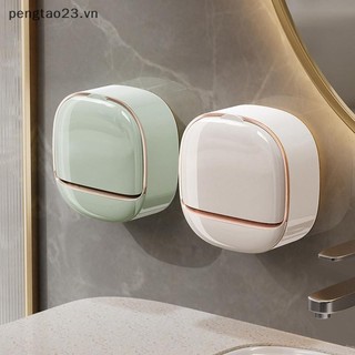 [PT23] 1 Hộp Xà Phòng Đấm Miễn Phí Hộp Xà Phòng Treo Tường Hộ Gia Đình Thoát Nước Cao Cấp Bảo Quản Phòng Tắm Kệ Xà