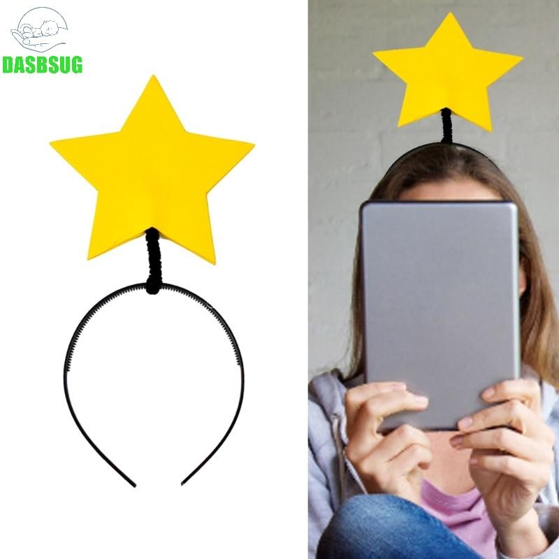 Dasbsug Sáng Tạo Mặt Trời Trăng Sao Băng Đô Quấn Tóc Dễ Thương Trang Phục Ngộ nghĩnh Mũ Đội Đầu