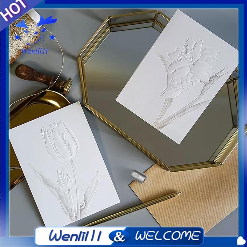 2 Chiếc Đầu Khắc Và Đầu Debossing Mịn Cho Cricut Maker 3 / Maker Máy Cắt Debossing Dụng Cụ