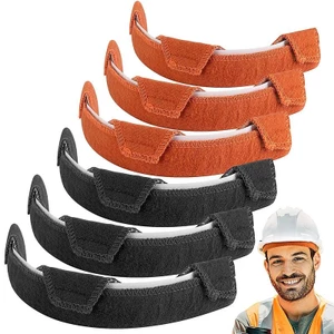 Tmoy 2 / 6 Chiếc Mũ Bảo Hiểm Mồ Hôi Mũ Cứng Hàn Mồ Hôi Dây Đệm Mồ Hôi Mũ Bảo Hiểm Comforter Miếng Lót Cho Mùa Hè Sweatband TCVN