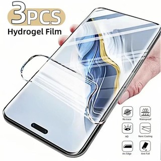 SamsungA56 3 Phim Hydrogel Mềm Trong Suốt 500D HD Cho Samsung Galaxy A16 A06 F06 4G 5G A56 A36 A26 F16 M06 M56 M55S Phim Mềm Chống Cháy Nổ