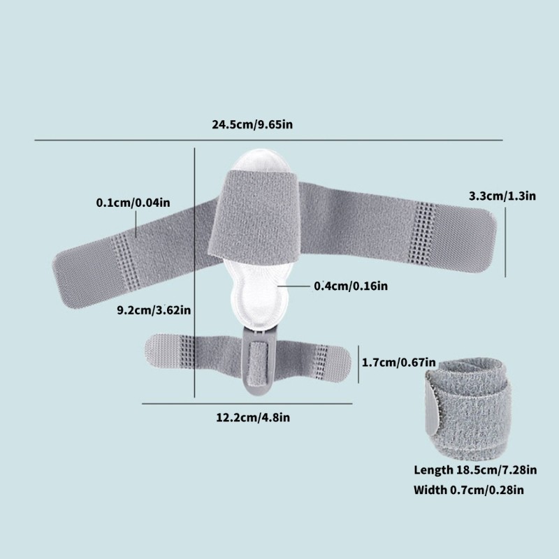 FL Bộ tách ngón chân lớn cho trẻ em Bộ chỉnh sửa Hallux Valgus có thể điều chỉnh Mũi to Nẹp Corrector cho trẻ em Ngày đêm Suppor