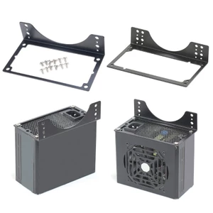 Giá đỡ nguồn điện Niki SFX Giá đỡ kim loại SFX với cài đặt không gian quạt 12cm14cm Tùy chỉnh hiệu suất làm mát