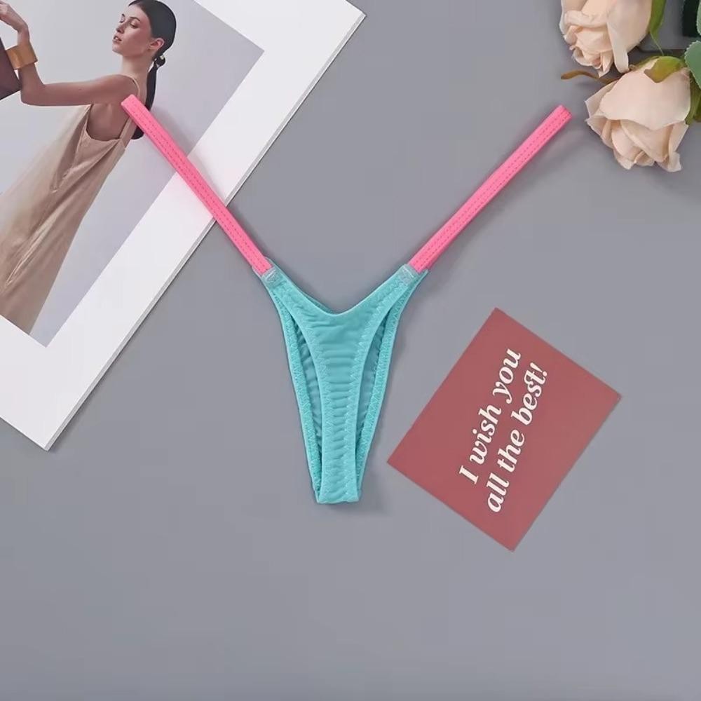 Quần Lót Nữ Hobbyin cổ điển nhiều màu, thiết kế eo thấp, dây mỏng và co giãn thoải mái, phù hợp cho tất cả các mùa