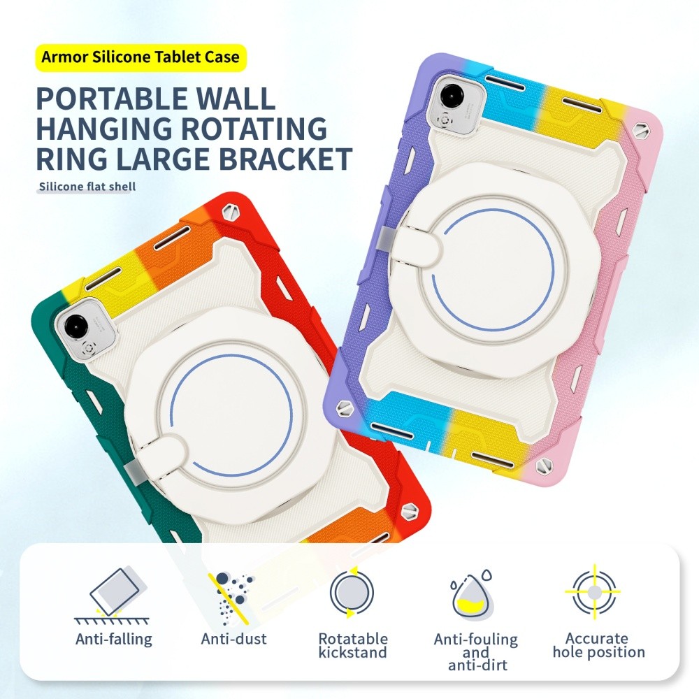 Ốp Lưng Cho Honor Pad X9a 11.5inch 2025 X9 Pro 11.5inch Máy Tính Bảng Trẻ Em Bảo Vệ Cầm Tay An Toàn 360° Vỏ xoay Chống sốc