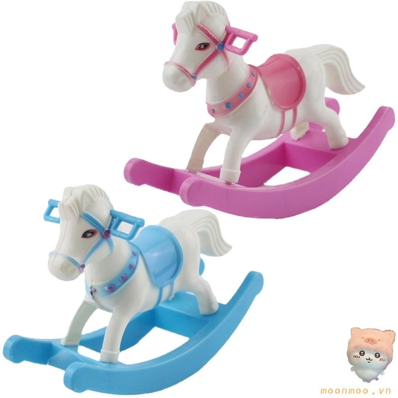 Mặt Trăng Giáo Dục Sớm Nhỏ Bập bênh Ngựa Đồ Chơi Cho Bé Trai 1 2 3 4 5 Tuổi Bé Gái