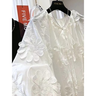 Áo sơ mi nữ dài tay cổ điển dáng rộng dáng rộng thời trang Hàn Quốc