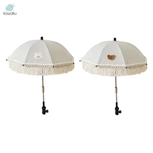 Dù Cho Bé, Vỏ Tán Đa Năng Có Kẹp Ô Cho Bé Có Thể Điều Chỉnh Cho Xe Đạp Ghế Đi Biển