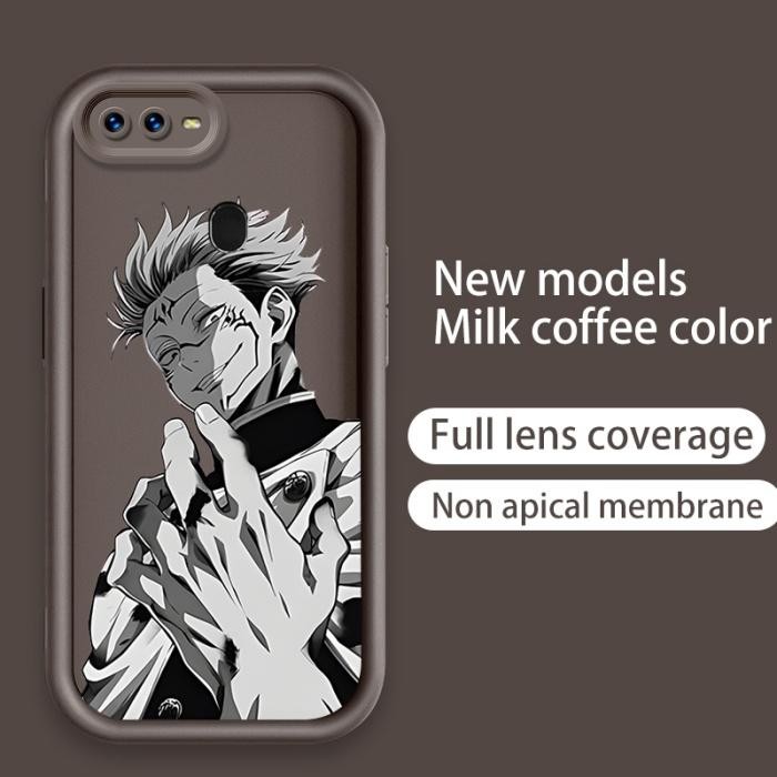Ốp Lưng Cho OPPO A5S A7 A12 F9 Pro A11k Hoạt Hình Silicon Xu Hướng Mềm Ốp lưng TPU Jujutsu Kaisen Satoru Gojo Anime Dễ Thương Mắt Thiên Thần Chống Sốc Ốp Lưng