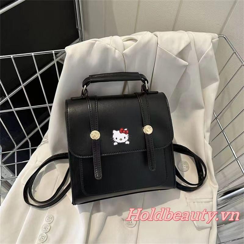 Balo Sanrio Hello Kitty Mini Đa Năng Dung Tích Lớn Daypack Dành Cho Nữ Bé Gái