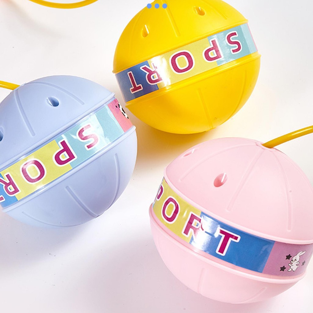 Phát Sáng Bóng Bó Hoa Mắt Cá Chân Phát Sáng Trẻ Em Tập Thể Dục Bouncy Bóng Nhảy Dây Nhiều Màu Sắc Thể