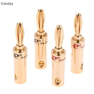 Ndy 2 Chiếc Đồng Đeo Chéo Chuối Loa Cắm Kết Nối Bộ Chuyển Đổi Âm Thanh Chuối Kết Nối Cho Loa Dây Khuếch Đại N