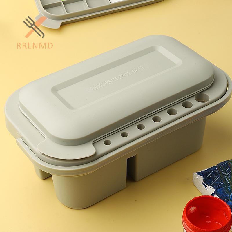 Rrlnmd 3 Trong 1 Cọ Sơn Bụi Máy Giặt al Paing Bàn Chải Giặt Xô Dụng Cụ Lưu Vực Khay Bảng Nắp MỚI