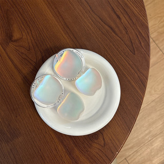 Laser Trái Cây Tròn Từ Tính Giá Đỡ Điện Thoại Cho IPhone 16 15 14 13 12 Pro Max 14 Plus Có Thể Gập Lại Pop Ring Grip Co Giãn Để Bàn Đứng P1