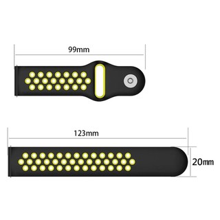 Dây đeo thể thao thoáng khí 20 / 22mm Dây đeo silicon cho Huawei Watch GT6 GT5 GT4 46mm / GT3 SE / GT2 42mm 46mm GT 2 2e Pro