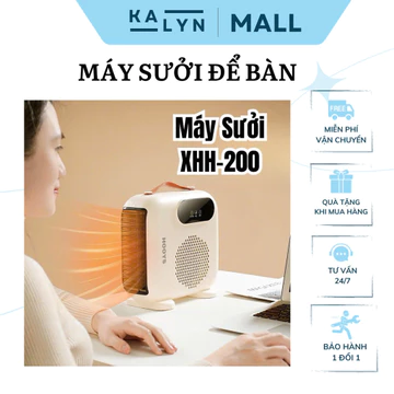 Máy Sưởi Để Bàn 2000W Hooys XHH-200, Quạt Sưởi Gia Đình Mini Tiết Kiệm Điện Sưởi Ấm Thông Minh Sưởi Ấm Mùa Đông (KALYN