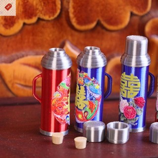 ALIK 1 / 12 Nhà Búp Bê Trung Quốc Hoài Cổ Cảnh Bình Nước Ấm Đồ Chơi Mô Hình Nhà Búp Bê Thu Nhỏ Phụ Kiện Nhà Búp Bê Trang Trí VN