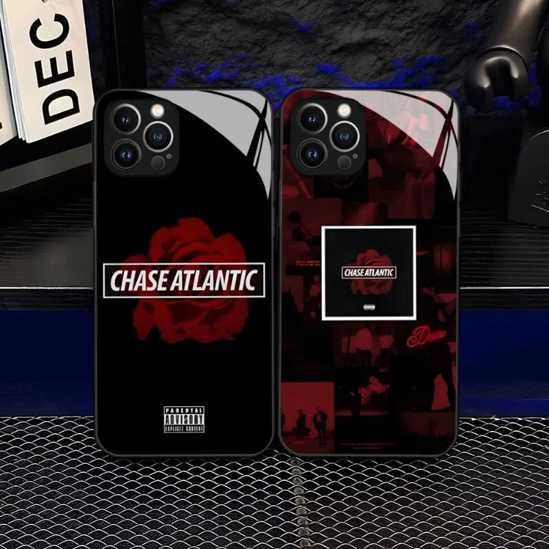 Bk-1 Chase Atlantic Music Thời Trang Ốp lưng IPhone 14 Pro Max 12 11 13 Mini X XR XS 8 7 6 Plus SE 2020 Ốp Lưng Kính Cường Lực