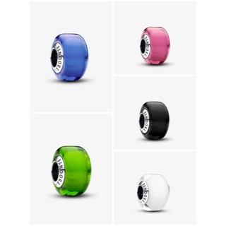 [Phong cách mới 2024] Mặt dây chuyền Thủy tinh Murano mini/hạt thủy tinh nguyên bản tinh tế tự làm, Vòng Tay Hạt