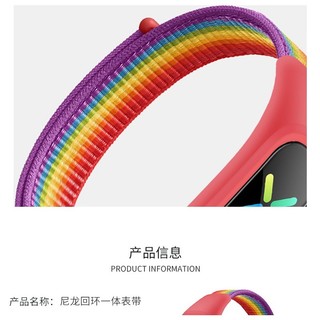 Dây đeo vòng Nylon dệt thời trang cho OPPO Band / OPPO Band eva