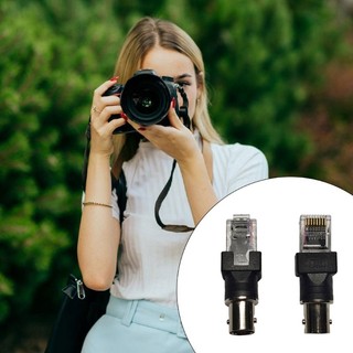 Com * Bộ chuyển đổi khớp nối đồng trục nam BNC sang RJ45 cho các ứng dụng kiểm tra đường dây linh hoạt