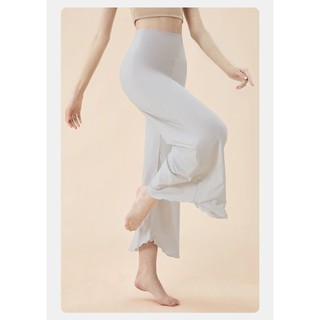 Quần Áo Tập Yoga Cổ Điển Khiêu Vũ Quần Ống Rộng Rời Đẹp Mông Hiện Đại Khiêu Vũ Dân Tộc Cơ Thể Quần Tập Luyện Thẳng 24.12.24