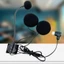 Exhila 1 Bộ Tai Nghe Loại C Micro 32Ω Loa Xe Máy Tai Nghe Tai Nghe Mic