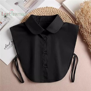 [Lostcorner] Cổ Giả Cho Áo Sơ Mi Cổ Có Thể Tháo Rời Áo Sơ Mi Chắc Chắn Ve Áo Áo Top Nam Nữ Đen Trắng Quần Áo Áo Sơ Mi Phụ Kiện DropShip [Mới]