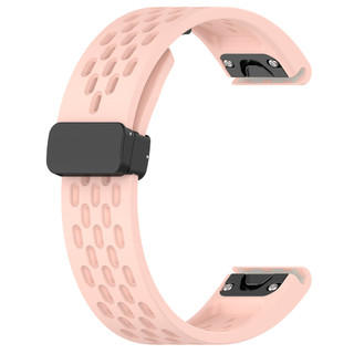 Dây đeo nhanh silicon từ tính thể thao 22mm 26mm cho Garmin Fenix 8-7-6-5-pro plus GPS / bản năng 3 2 / 935 945 955 965 / Enduro / Descent