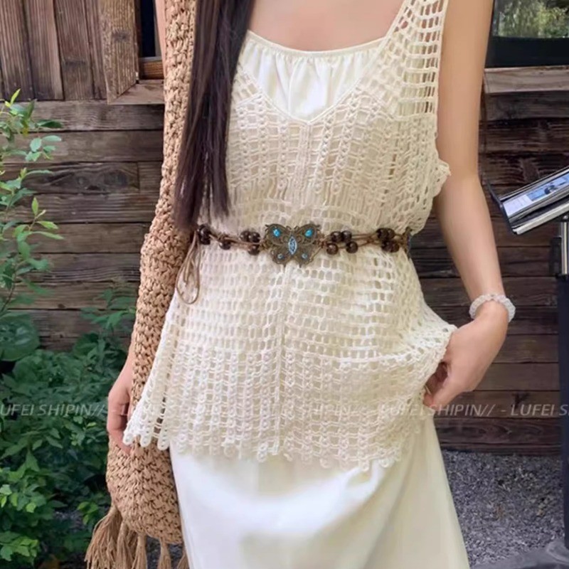 Dây Thắt Lưng Phong Cách Retro Bohemian và Hàn Quốc