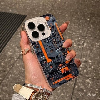 Ốp lưng chống sốc, chống bụi, chống rơi cho iPhone 16 Pro 15 14 Plus 13 Pro 12 Pro Max 11 Pro Max 16 15 Plus 14 Pro 13 Pro Max 12 Pro 11 Pro 16 Pro Max 14 XS 8 Plus XR, phong cách cyber