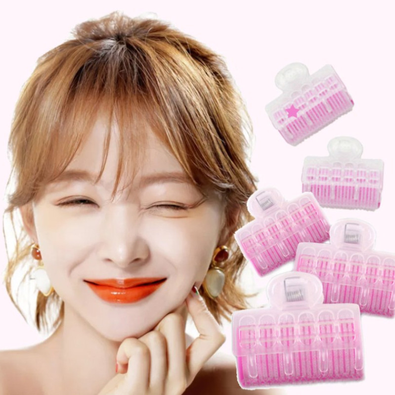 3 Con Lăn Tóc Tự Cầm - Không Nhiệt Tóc Nổ Tập Làm Tóc Dụng Cụ Tạo Kiểu Tóc