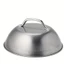 Vỏ nắp nồi bít tết AWNGD, Vỏ chổi lò nướng bằng thép không gỉ 6 / 9 inch, Dụng cụ nướng thịt bền có tay cầm Vòm tròn Phô mai Khu dã ngoại mái vòm nóng chảy