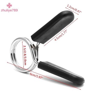 < zhuliye789 > Kẹp tạ 25 / 28 / 30mm Kẹp cổ lò xo Kẹp tập thể dục Trọng lượng tạ Khóa tạ Bộ nâng tiêu chuẩn Khóa tạ
