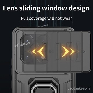Ốp lưng cho Xiaomi14T Xiaomi 14T 13T Pro 14TPro Xiaomi14TPro 5G, ốp bảo vệ camera trượt đẩy, chống sốc, giá đỡ kim loại, ốp lưng cứng