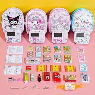 Mini Nhỏ Schoolbag Trọn Bộ Văn Phòng Phẩm Bộ Học Sinh Tiểu Học Thu Nhỏ Nhỏ Văn Phòng Phẩm Hộp Đồ Chơi Trẻ Em Bé Gái Quà Tặng fdsfd