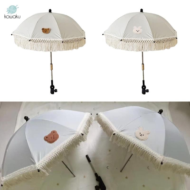 Dù Cho Bé, Vỏ Tán Đa Năng Có Kẹp Ô Cho Bé Có Thể Điều Chỉnh Cho Xe Đạp Ghế Đi Biển