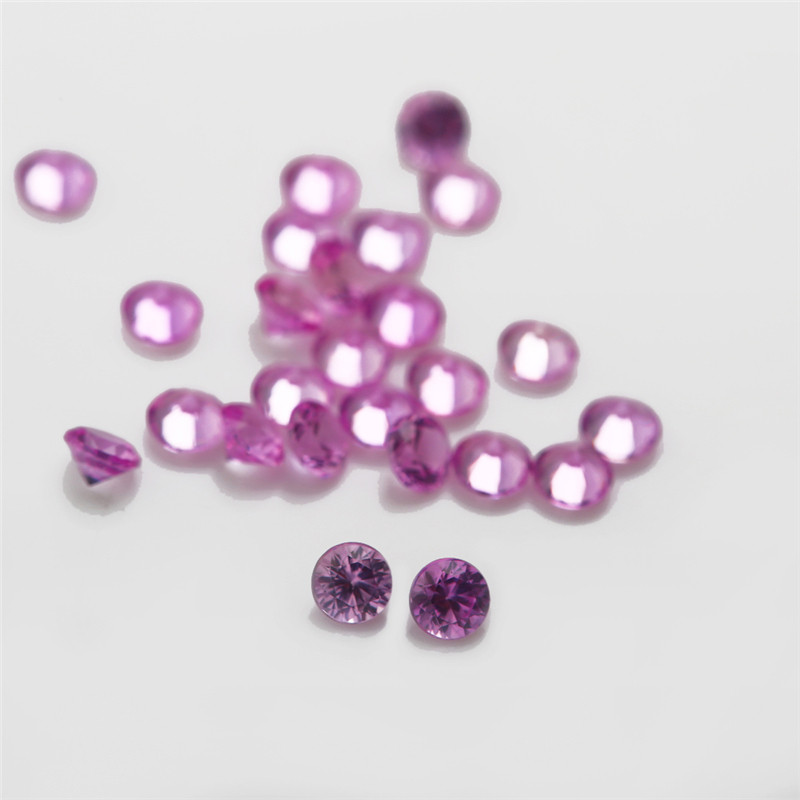 Đá corundum nhiều màu dùng cho trang sức DIY, kích thước đa dạng từ 1.0mm đến 3.0mm