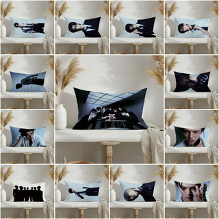 ENHYPEN "UNLEASH" hình ảnh khái niệm vỏ gối polyester in một mặt, vỏ gối hình chữ nhật, trang trí nhà cửa (Không có lõi)