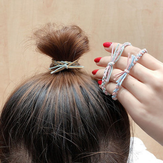 Băng Đô Nữ 2022 Phong Cách Mới Influencer Buộc Tóc Dây Cao Su Tóc Dễ Thương Đơn Giản Tính Khí Đàn Hồi Cao Bền ins Nữ 5.21 J653