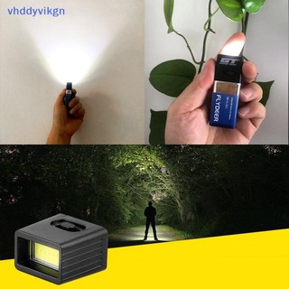 VHDD 9V Đèn Pin 9V Đèn Pin LED 6F22 Đèn Chìa Khóa COB Pin Chiếu Sáng Ngoài Trời Đèn Làm Việc Pin Không Bao Gồm VN