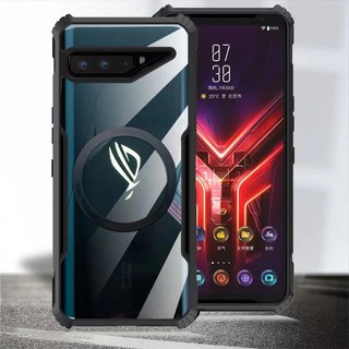Ốp Điện Thoại Cho Asus ROG Điện Thoại 3 Strix 2 5 5s 6 7 8 9 Pro Ultimate Clear Chống Sốc Vỏ Điện Thoại Khung Mềm Vỏ Từ Tính