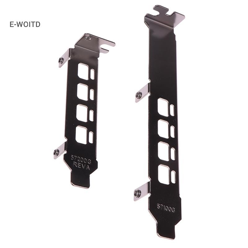 E-woitd Bộ chuyển đổi cấu hình thấp / cao Cổng vách ngăn 4DP cho AMD FirePro W4100 Thẻ Video đồ họa toàn chiều cao nửa chiều cao HNVN