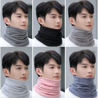 Máy hâm nóng cổ ASDFGER, Khăn quàng cổ chống gió lót dày, Mũ chui đầu bằng vải Polyester giữ ấm thời trang