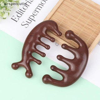 Airspecutin 1 Lược Massage Nhựa Kinh Tuyến Da Đầu Lược Mặt Mắt Vai Cổ Cạo Điều Trị Chống Tĩnh Điện Rộng Lược EN
