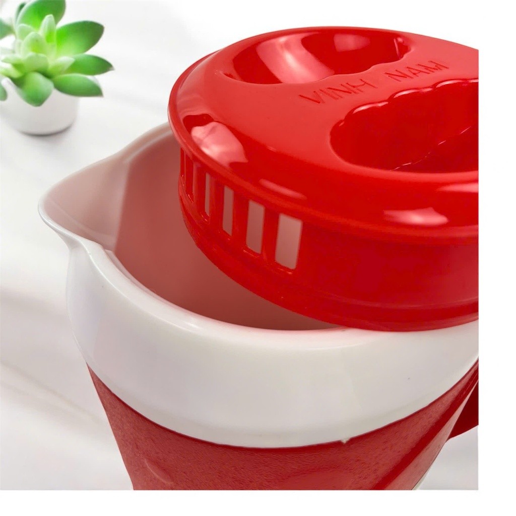 Ca Đá Giữ Nhiệt Có Quai Vinh Nam Plastic 1L 1.5L 2.5L Giữ Nhiệt Lên Đến Hơn 24h Ca Nước Giữ Nhiệt