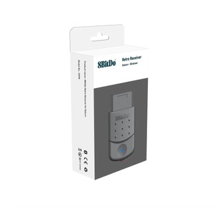 Bộ thu Bluetooth Retro 8BitDo cho SEGA Saturn và Windows, Bộ chuyển đổi không dây Dongle cho bộ điều khiển PS5 PS4 và Xbox Series